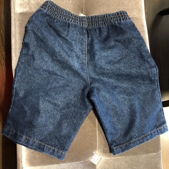 Okie Dokie Blue Denim Shorts Youth XL 7 - Picture 2 of 3